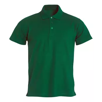 Clique Basic Poloshirt, Flaschengrün