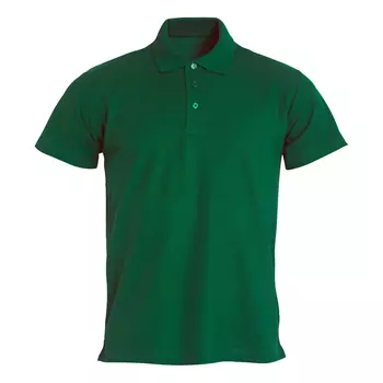 Clique Basic Poloshirt, Flaschengrün