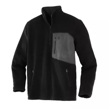 Terrax fibre pile pullover, Black