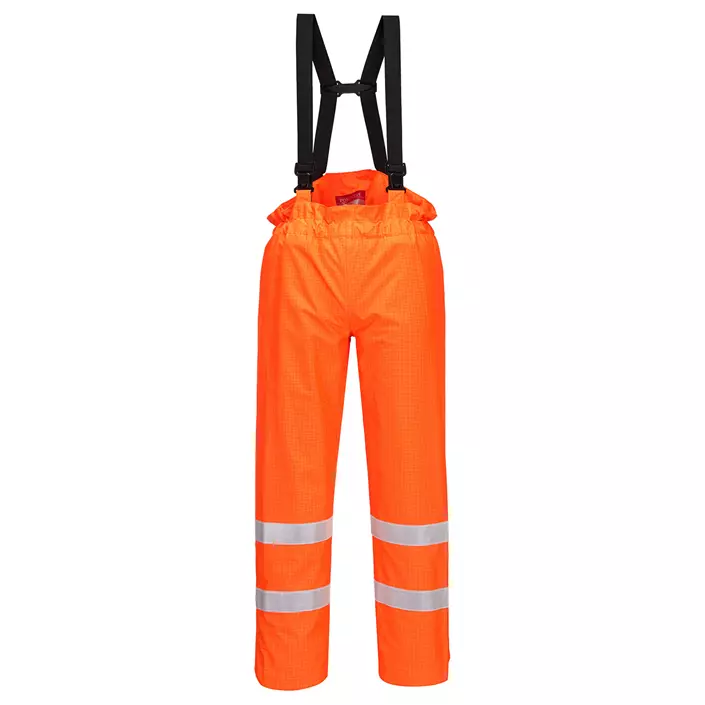 Portwest BizFlame rain trousers, Hi-vis Orange, large image number 0