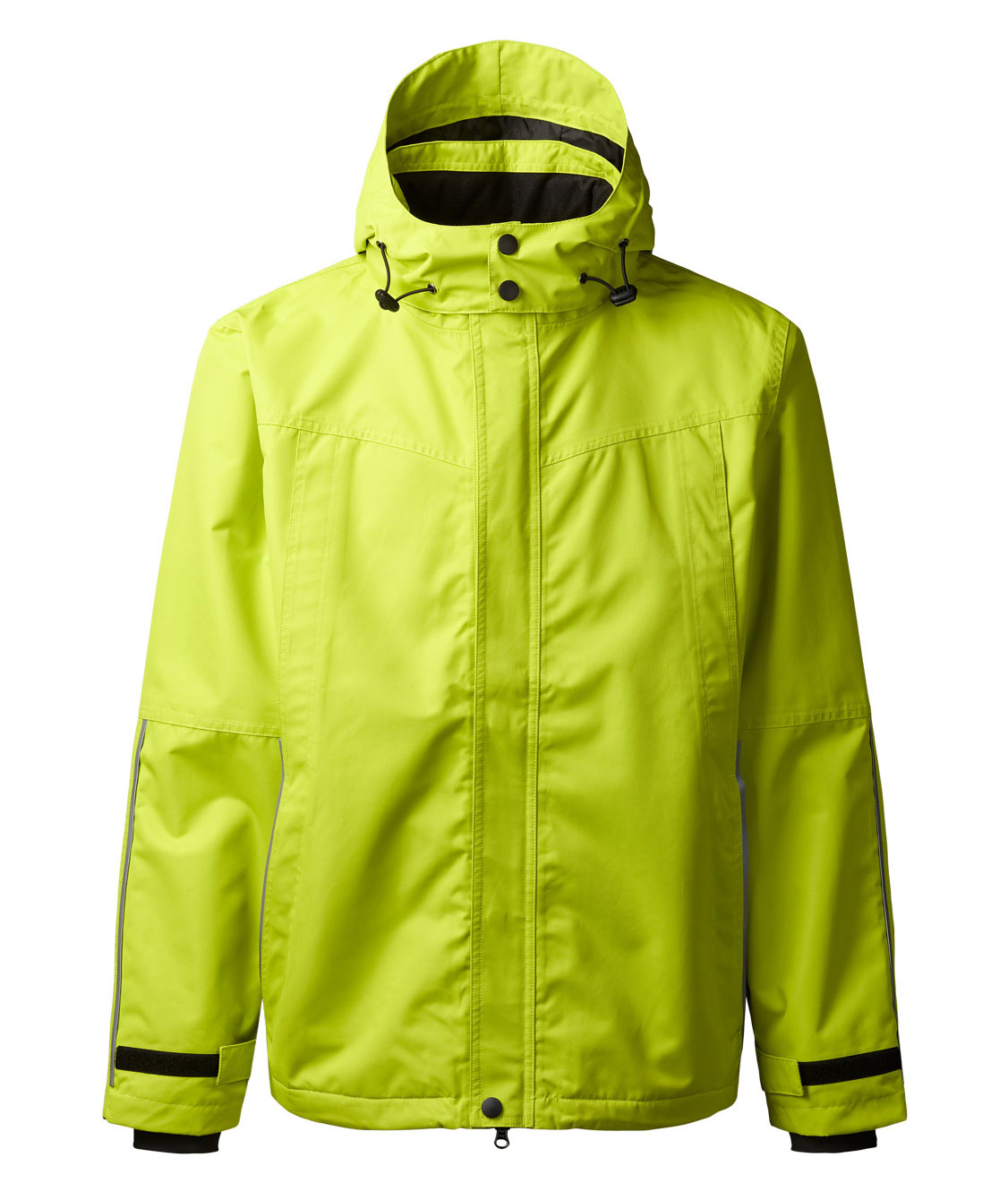 Xplor Care Zip-in shell jacket with detachable hood, Lime, large image number 2