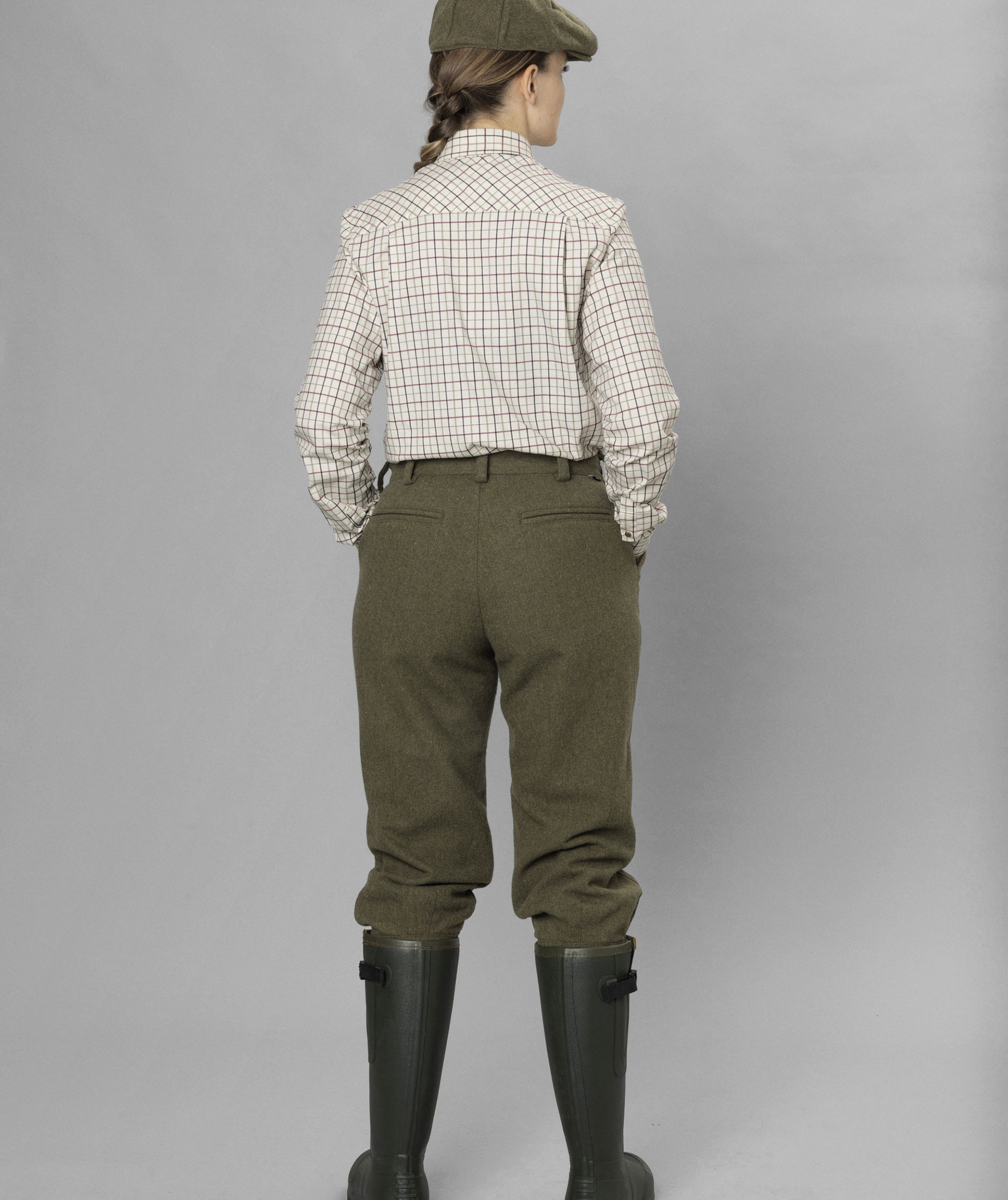 Seeland Hillside Harriet dame knickers med uld, Moss green, large image number 3