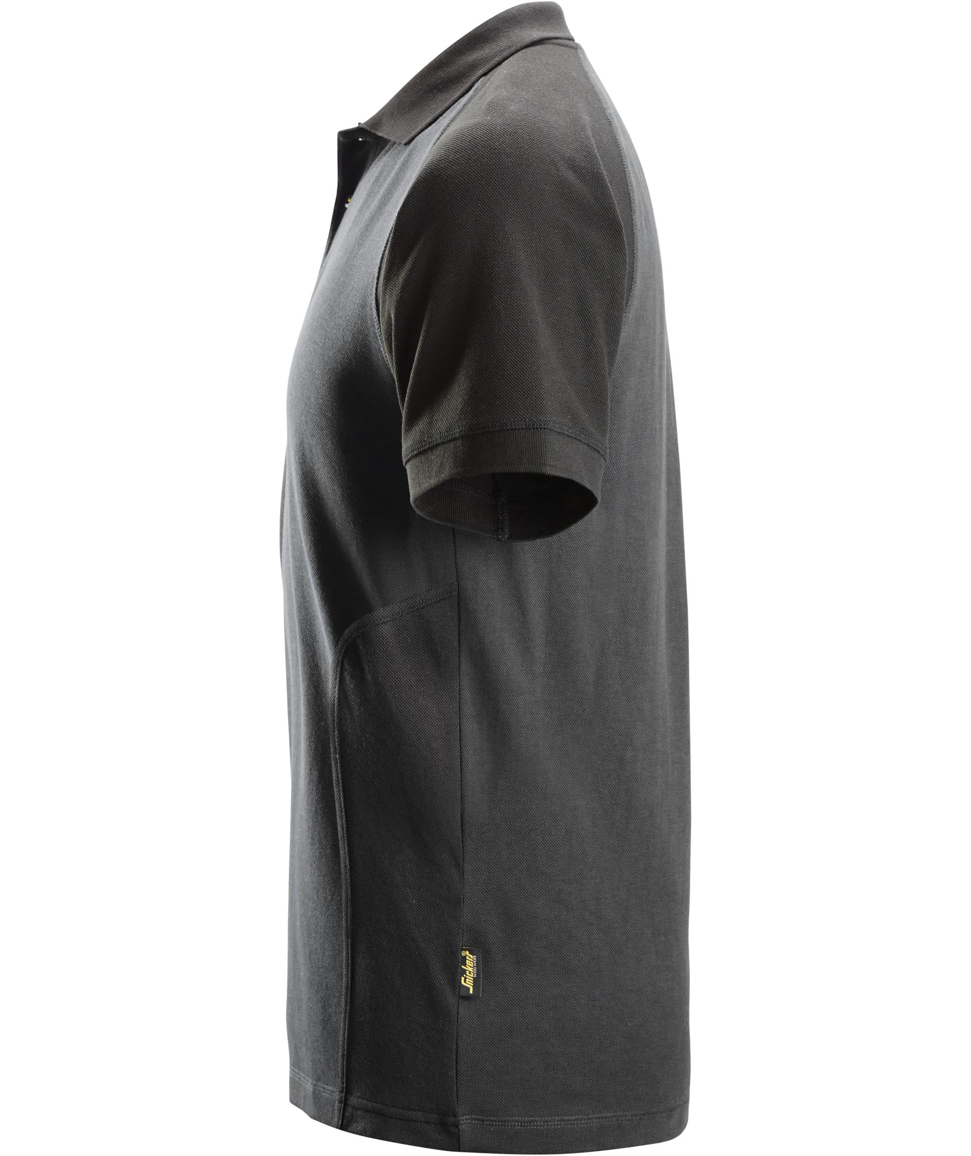 Snickers polo T-shirt 2750, Steel Grey/Black, large image number 3