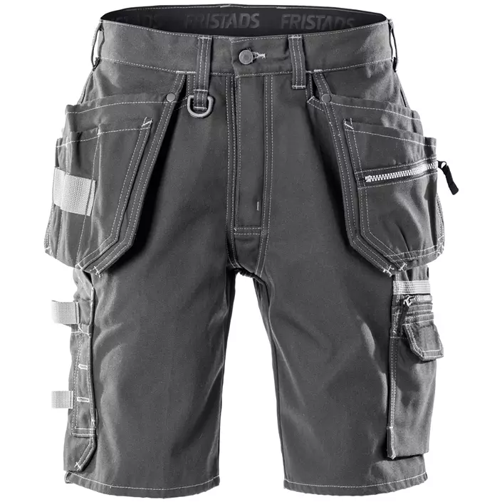 Fristads Gen Y craftsman shorts 2102, Dark Grey, large image number 0