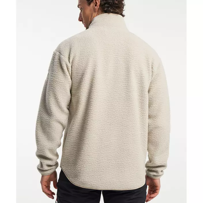 Tenson Yoke Halfzip pälsfibertröja, Sand, large image number 8