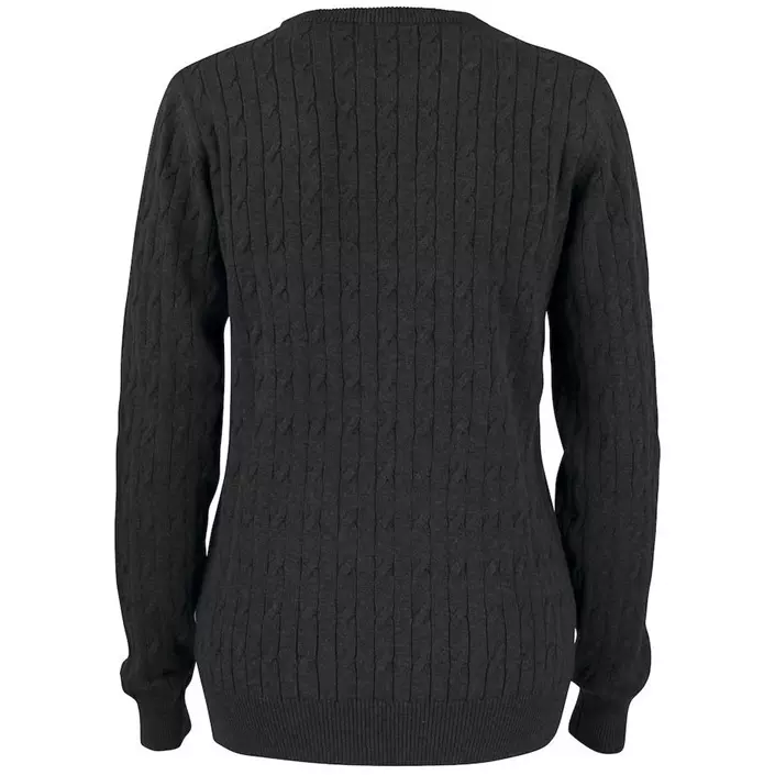 Cutter & Buck women's knitted pullover, Antracit Melange, large image number 2
