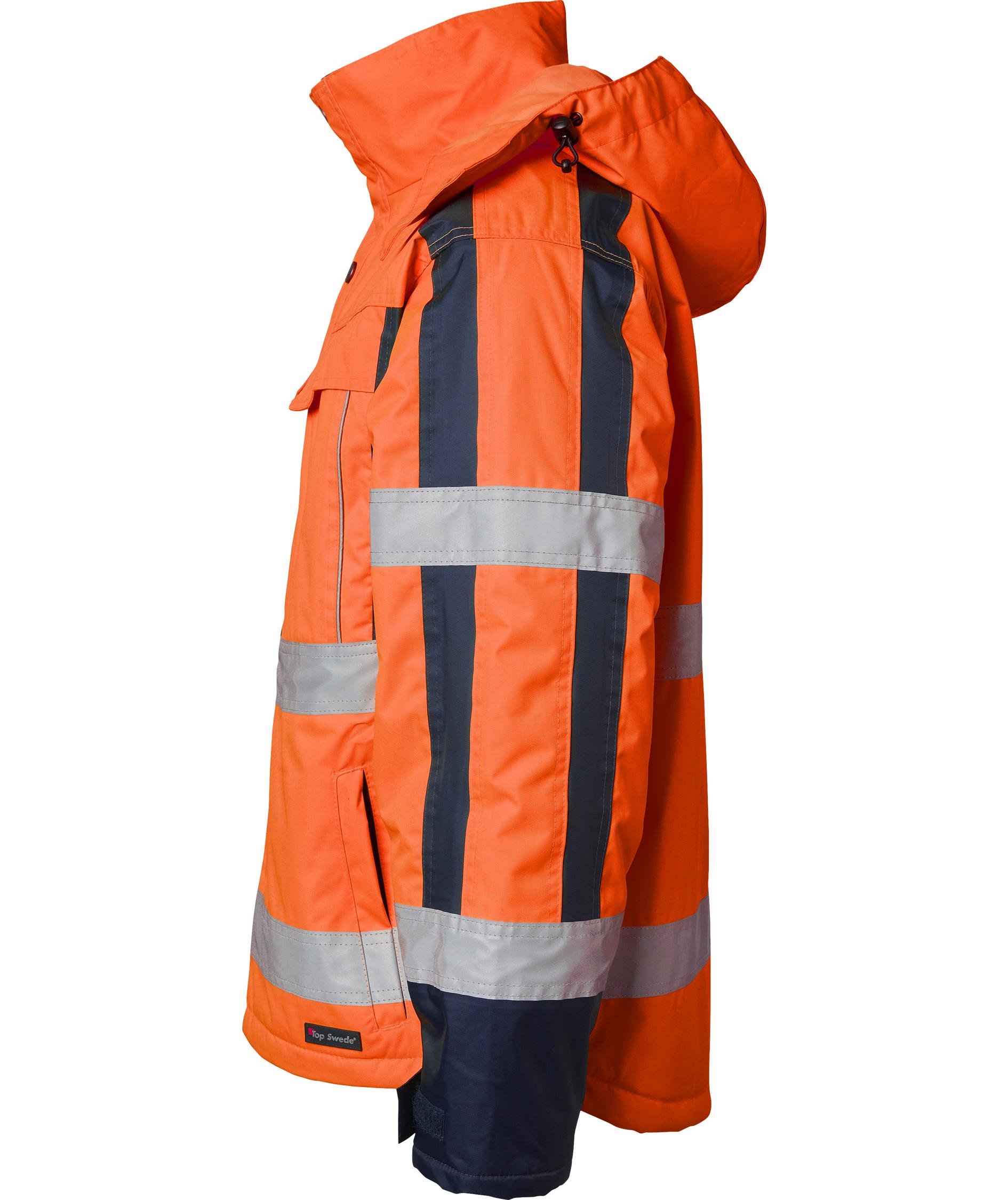 Top Swede vinterjakke 5317, Hi-vis Orange, large image number 3