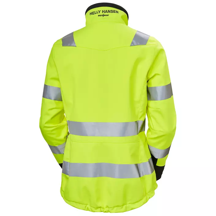 Helly Hansen Luna women´s softshell jacket, Hi-vis yellow/charcoal, large image number 1