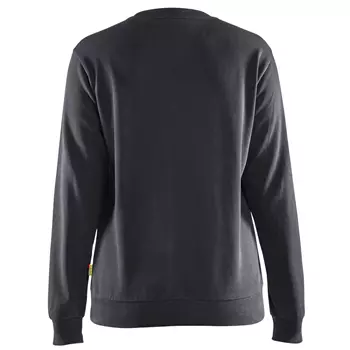 Blåkläder Damen-Sweatshirt, Grau/Schwarz