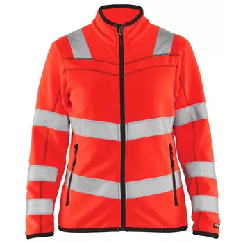 Blåkläder microfleece women's jacket, Hi-Vis Red
