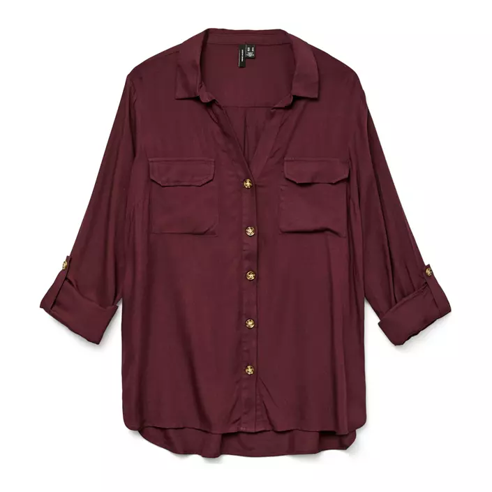 Vero Moda VMBUMPY skjorta dam, Winetasting, large image number 0