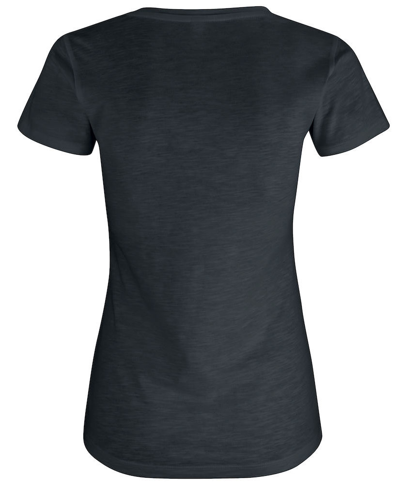 Clique Slub women's T-shirt, Black, large image number 1