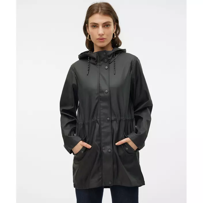 Vero Moda VMMALOU regnjacka, Black, large image number 1