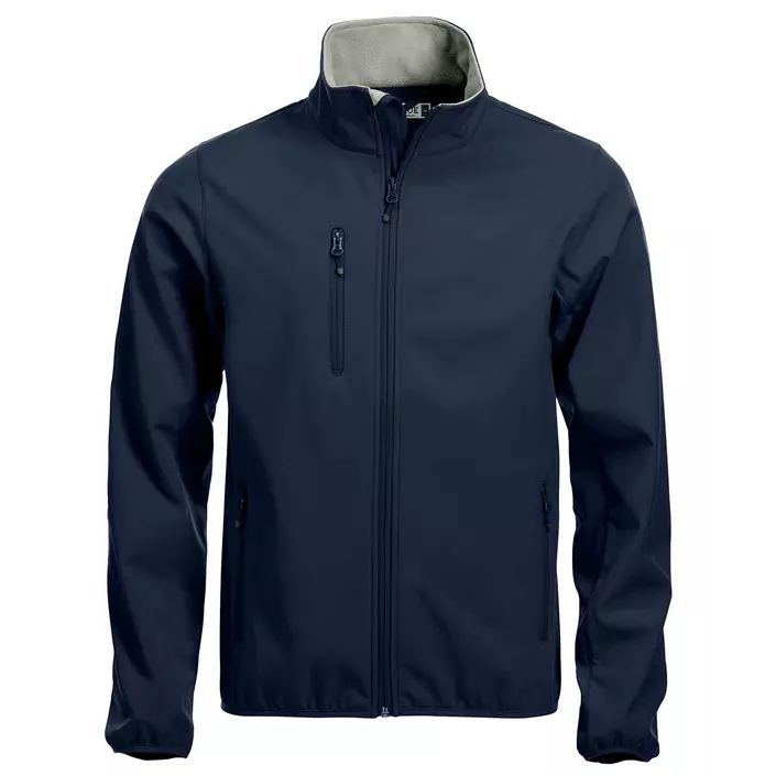 Clique Basic softshell jacket, Dark navy, large image number 0