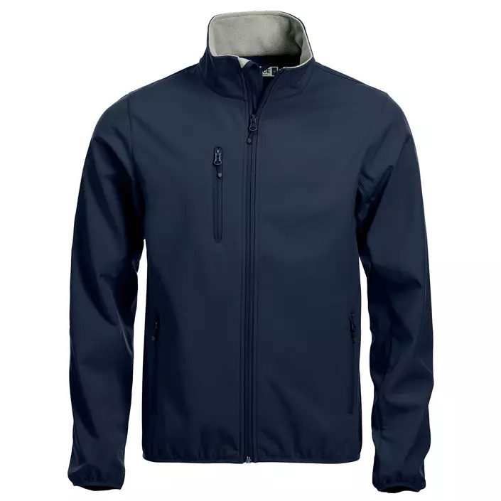 Clique Basic softshell jacket, Dark navy, large image number 0