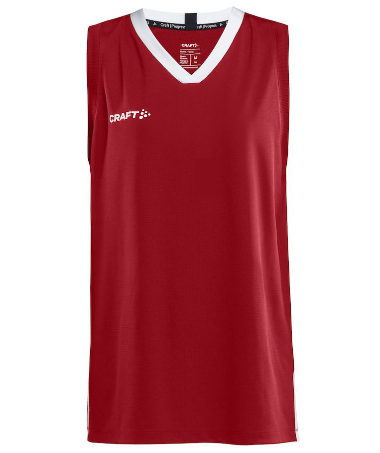 Craft Progress Basket tank top till barn, Bright red, large image number 0