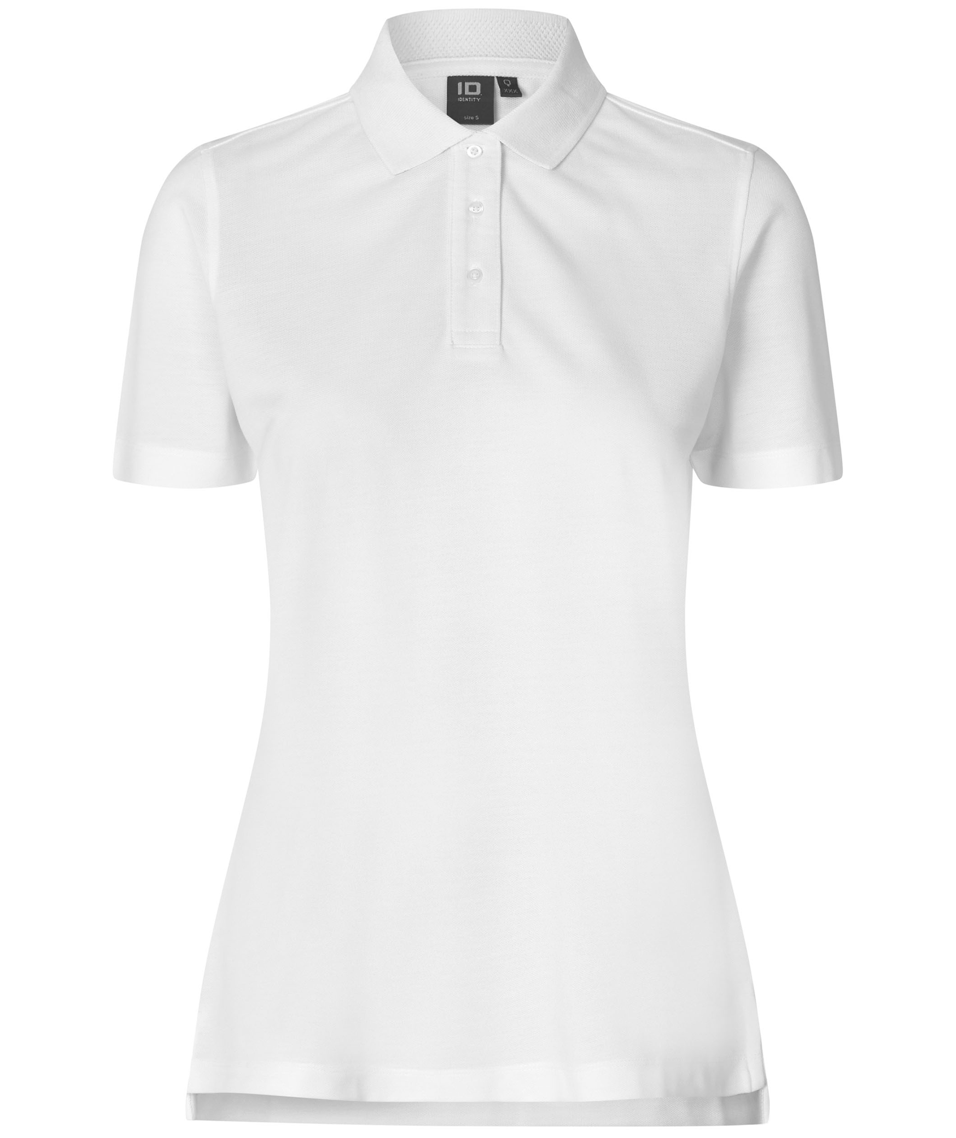 ID Ease Damen Poloshirt, Wei&szlig;, Wei&szlig;, swatch