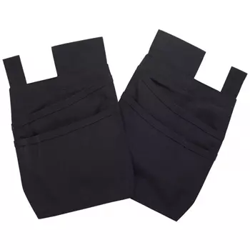 Engel loose hanging pockets for work trousers, Black