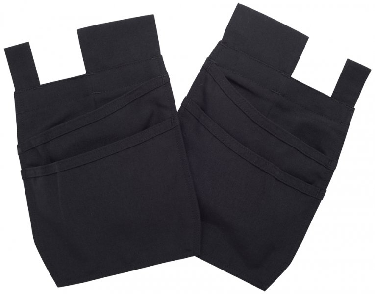Buy knee pads black 1 pair for work trousers cheap at Karl Dahm