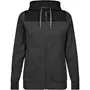 Engel Entire Damen Hoodie mit Reißverschluss, Anthracite Grey/Black Engel Entire Damen Hoodie mit Reißverschluss, Anthracite Grey/Black
