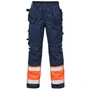 Fristads craftsman trousers 2029, Hi-vis Orange/Marine