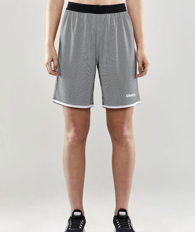 Craft Progress v&auml;ndbar shorts dam, Svart/Vit, large image number 1