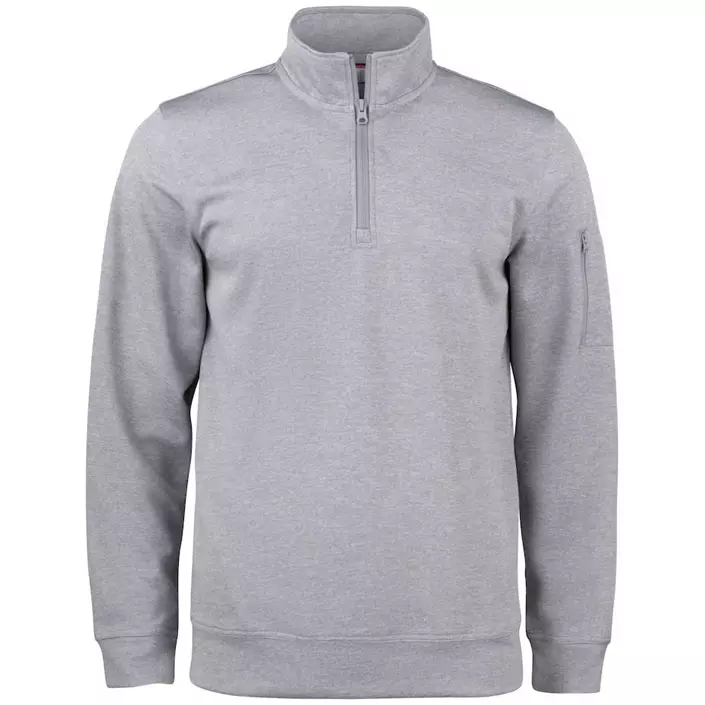 Clique Basic Active  sweatshirt, Gråmelert, large image number 0