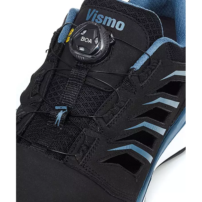 Vismo EN48B safety sandals S1P, Black/Blue, large image number 4