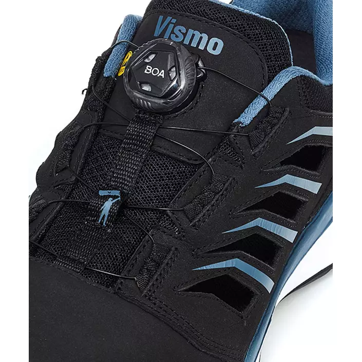 Vismo EN48B safety sandals S1P, Black/Blue, large image number 4