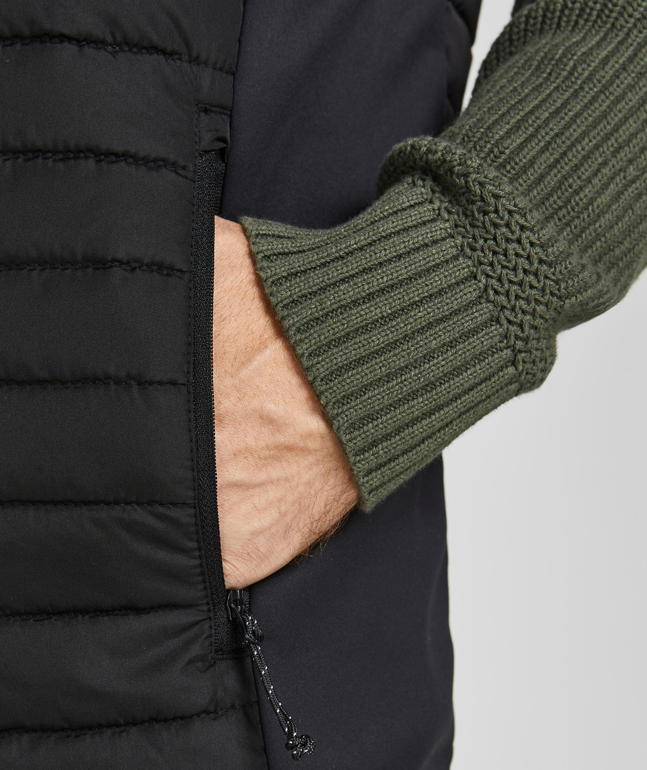 Jack & Jones JJEMULTI Steppweste, Schwarz, large image number 4