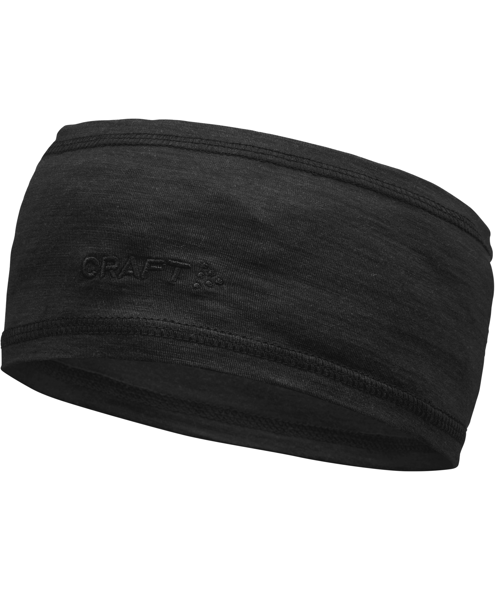 Craft Essence pannband med merinoull, Black