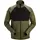 Snickers FlexiWork cardigan 8404, Khaki Green/Black, Khaki Green/Black, swatch