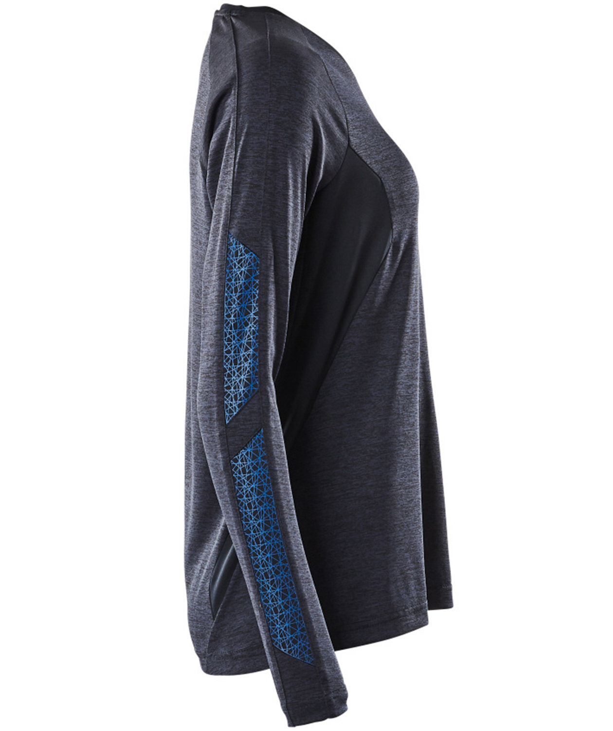 Mascot Accelerate Coolmax long-sleeved women's T-shirt, Dark Marine Blue, large image number 2