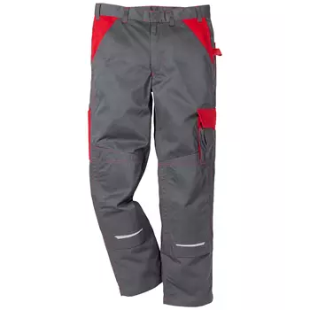 Kansas Icon work trousers, Grey/Red