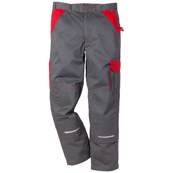 Kansas Icon work trousers, Grey/Red, large image number 0