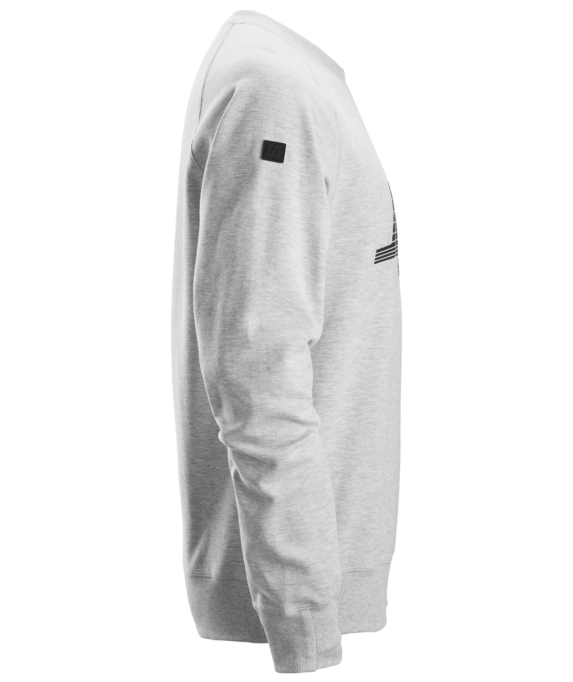 Snickers logo sweatshirt 2892, Ljusgr&aring; fl&auml;ckig, large image number 2