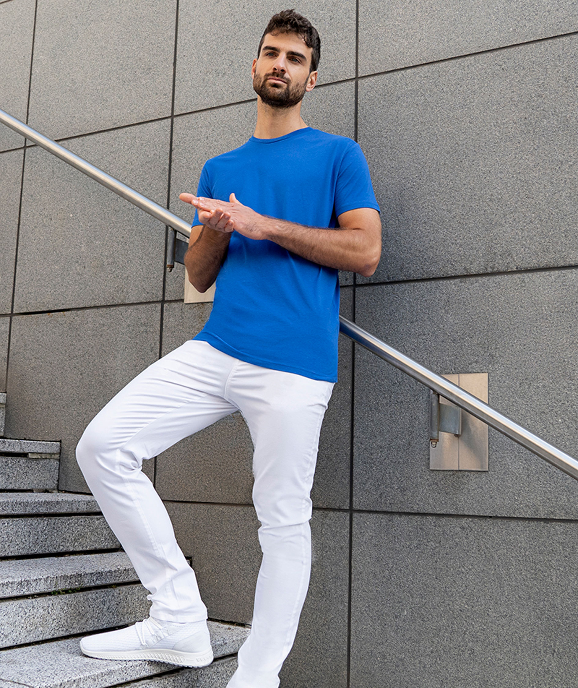 Karlowsky Casual-Flair T-shirt, Royal Blue