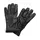 Jack & Jones JACMONTANA leather gloves, Black, Black, swatch