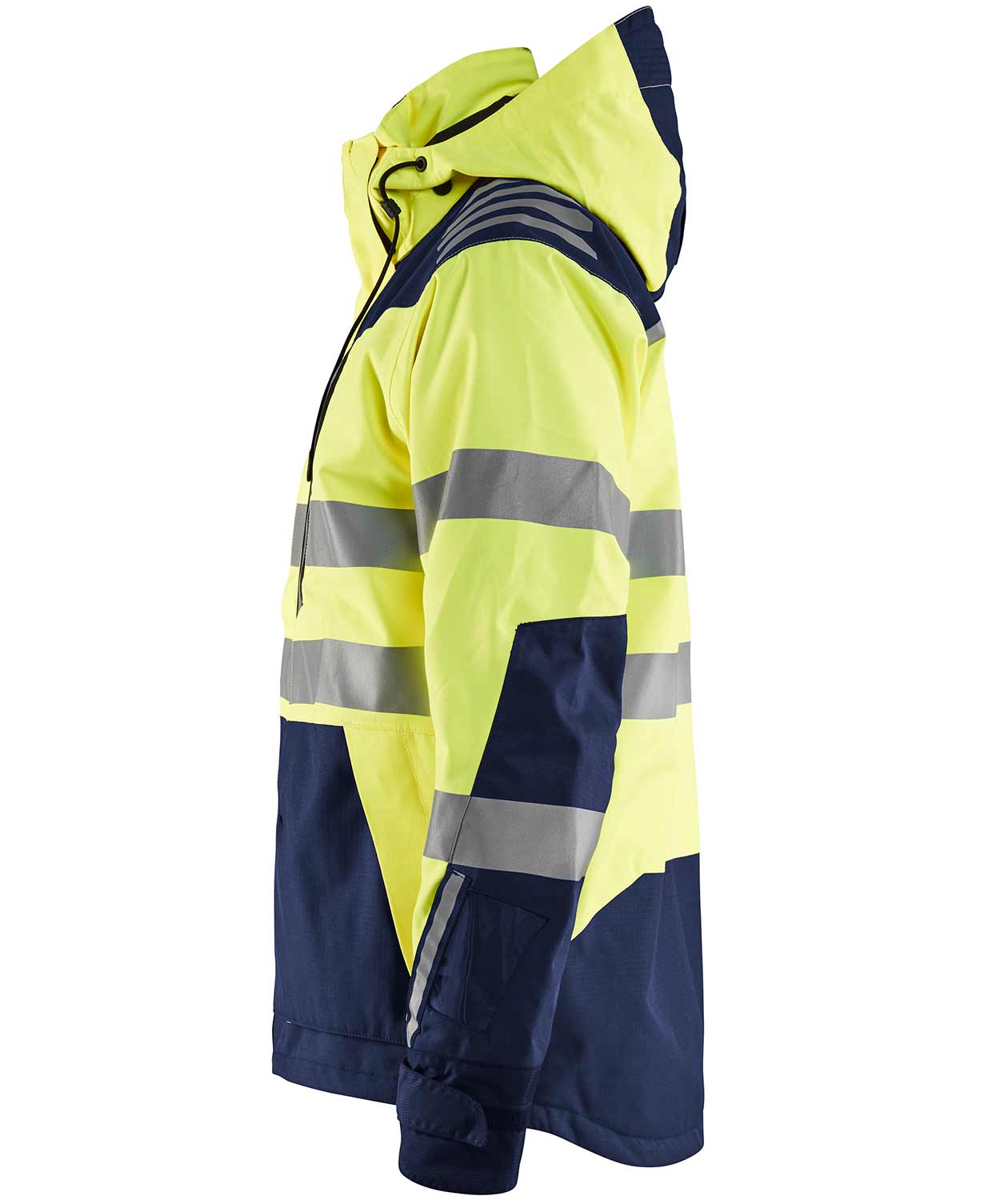 Bl&aring;kl&auml;der shell jacket, Hi-vis Yellow/Marine, large image number 2