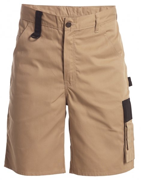 Engel Light arbetsshorts, Khaki/Svart