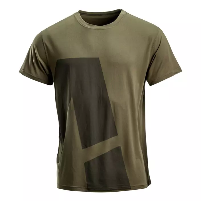 Kramp Active T-shirt, Olive Green, large image number 0
