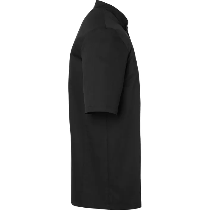 Karlowsky Gustav short-sleeved chef jacket, Black, large image number 5