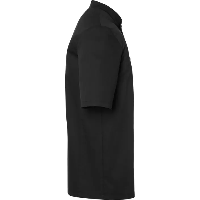 Karlowsky Gustav short-sleeved chef jacket, Black, large image number 5