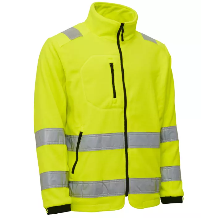 Elka Visible Xtreme fleece jacket, Hi-Vis Yellow, large image number 0
