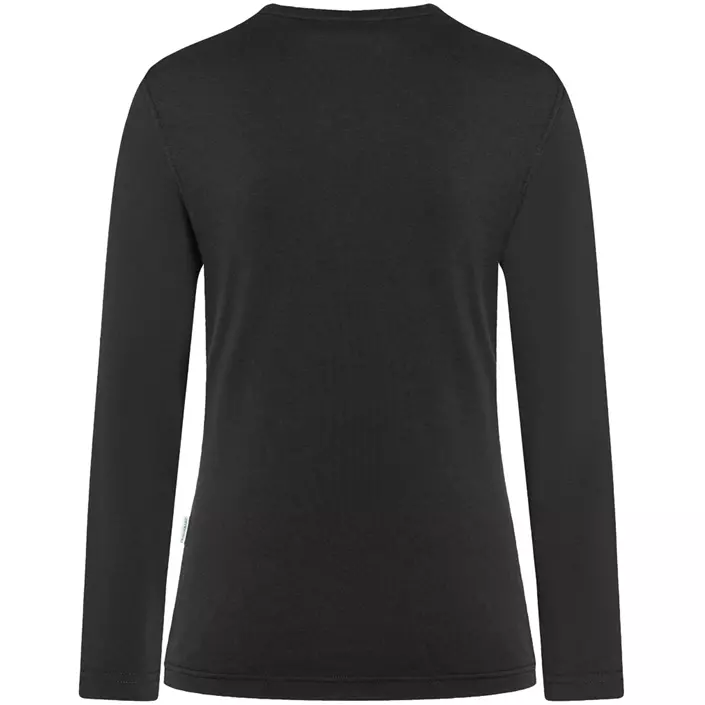 Karlowsky Casual-Flair långärmad T-shirt dam, Black, large image number 2