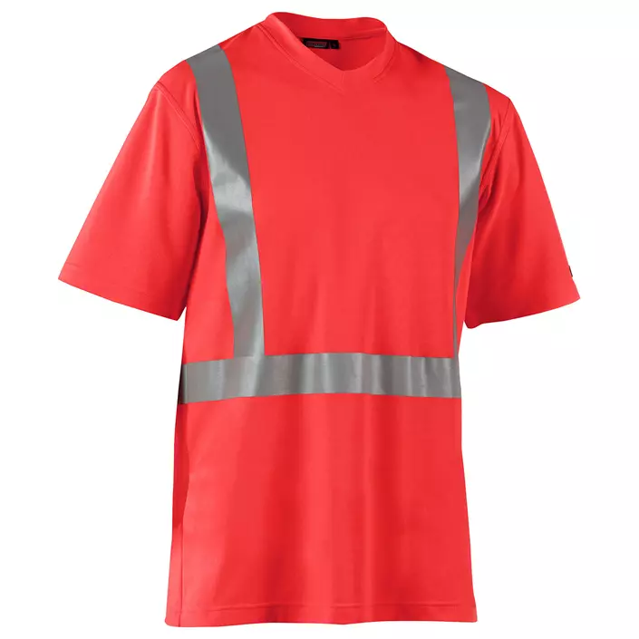 Blåkläder UV50+ T-shirt, Hi-Vis Red, large image number 0
