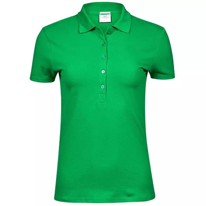 Tee Jays Luxury Stretch dame polo T-shirt, Grøn, large image number 0