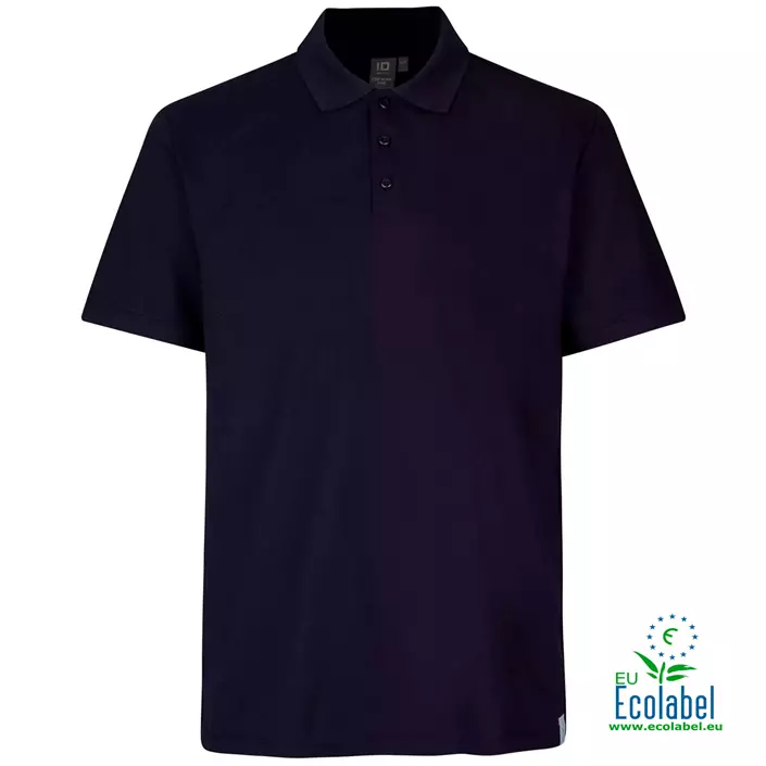 ID PRO Wear CARE polo T-shirt, Navy, large image number 0