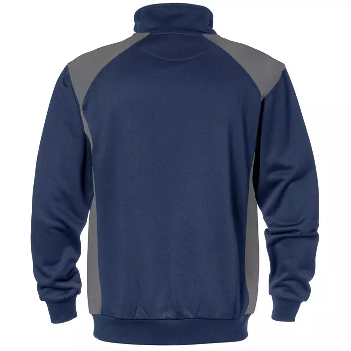 Fristads Sweatshirt 7048, Marine/Grau, large image number 1