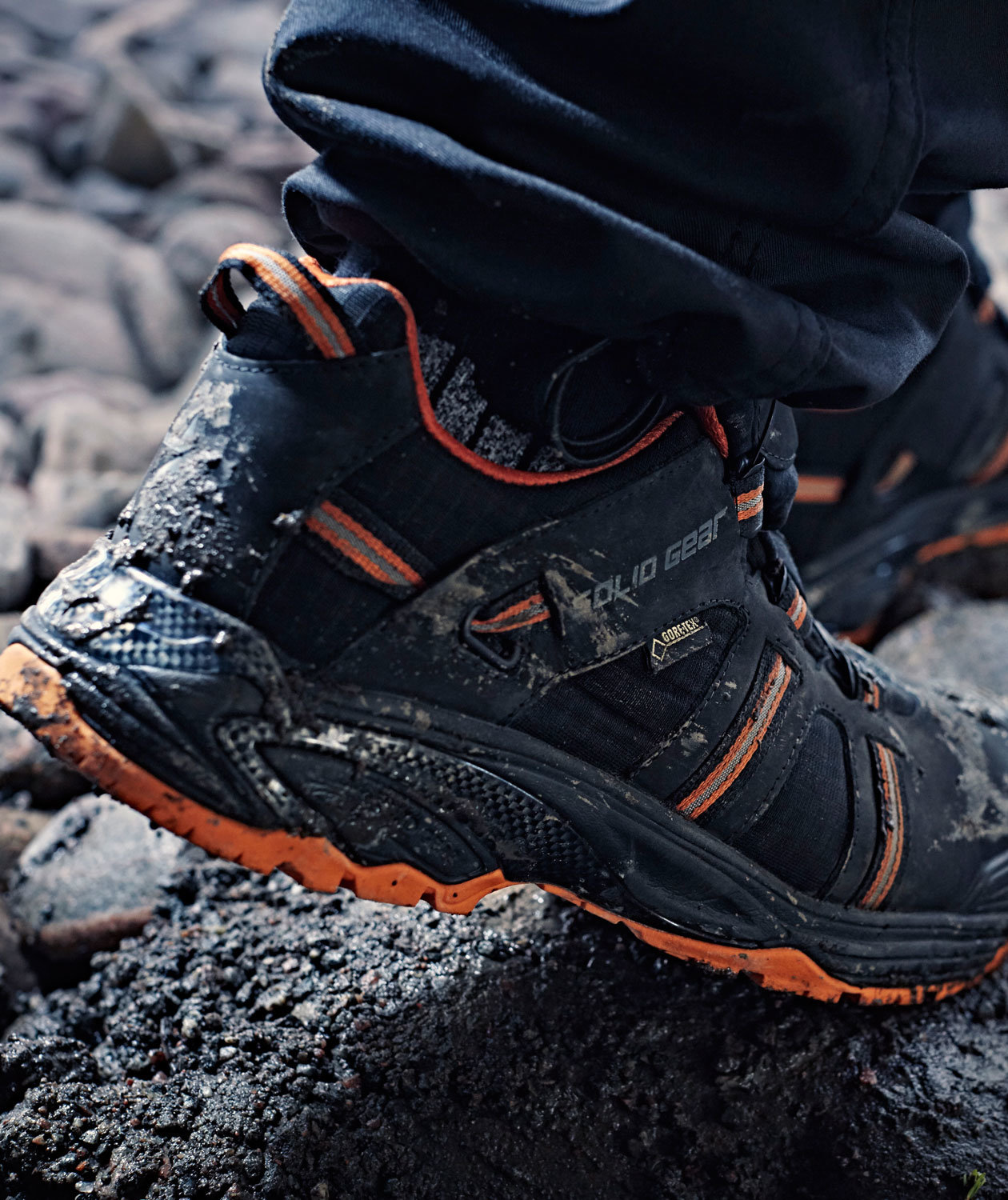 Solid Gear Hydra GTX safety shoes S3, Black/Orange, large image number 1